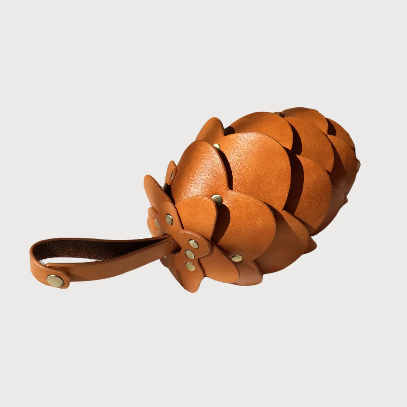 clutch Bag Purses and handbag Women's bag Clutch purse cute funny shape banquet bag brown