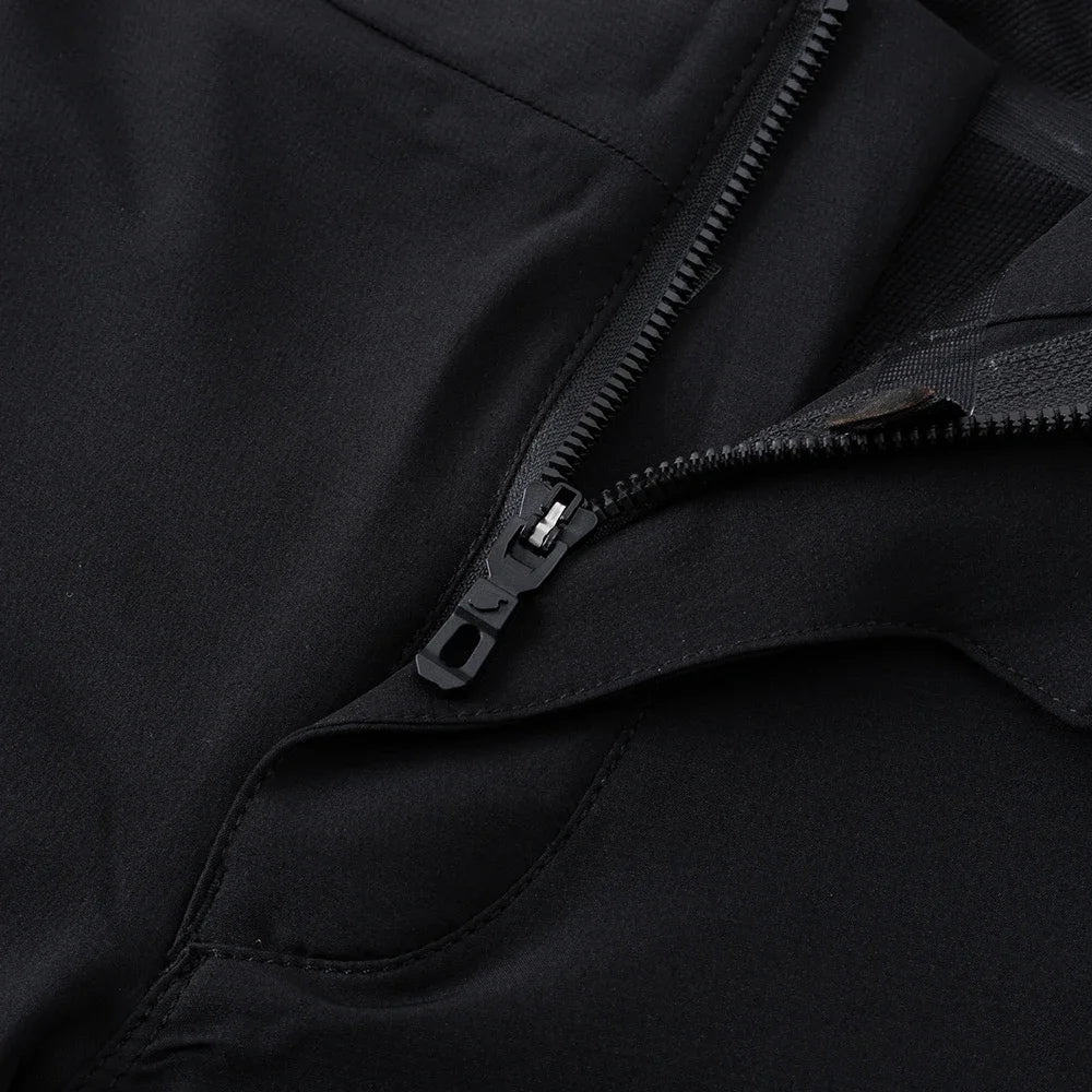 Reathable Ultra-Thin Comfortable Cycling Trousers Zipper Design with Pockets for Bike Motorcycle Sports Four Seasons Wearable