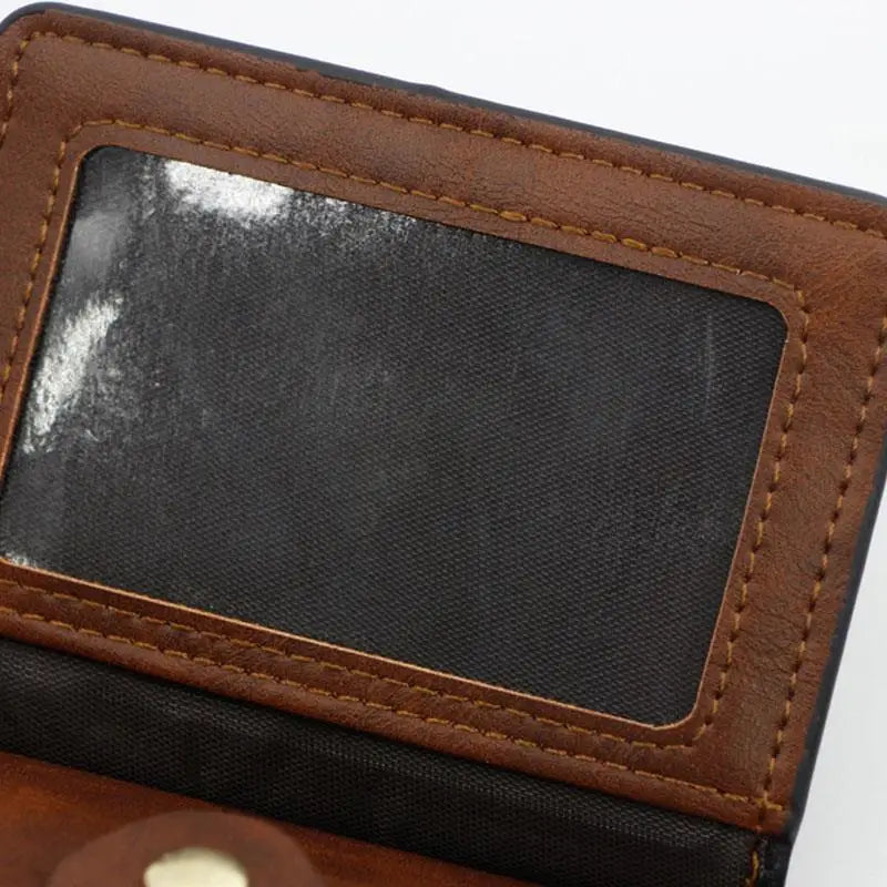 Porte-cartes de crédit de luxe petit pour homme, portefeuille fin en cuir pour homme avec porte-monnaie, pochette de marque pour homme et femme