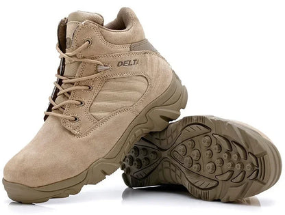 Men's Tactical Army Boots Men Casual Low-top Shoes Outdoor Desert Combat Boots Men Casual Hiking Shoe Waterproof Botas