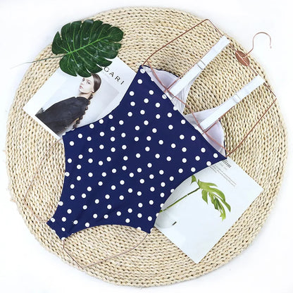 Sexy One-Piece Women Swimsuit 2024 Push Up Plus Size Swimwear Tummy Control Monokini Swimming Beach Wear Vintage Bathing Suit