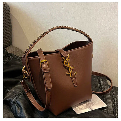 2026 Summer New! Light - Luxury Women's Bucket Bag - High - End Niche Design, Stylish Shoulder Messenger for All Occasions