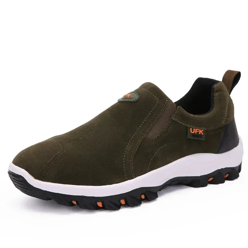 Casual Men's Sports Shoes Outdoor Walking Loafers Comfortable Shoes Fashionable and Lightweight Plus Size 38-50