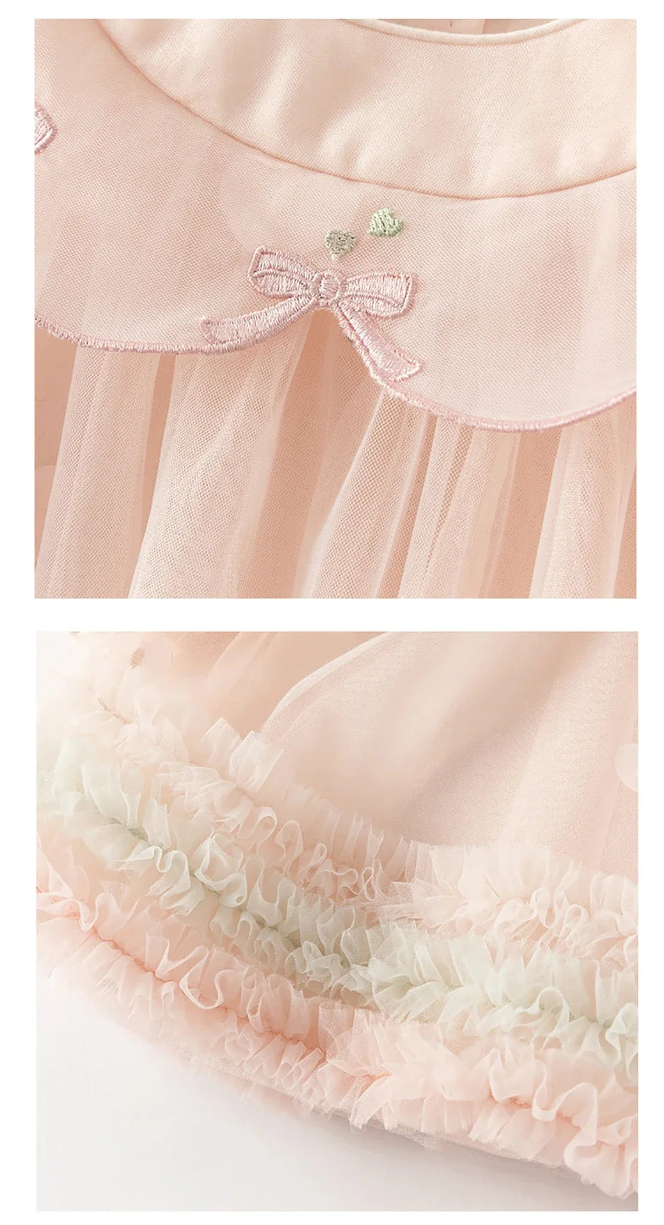 Children Princess Mesh Dress Girls Clothes Autumn Spring Long Sleeve Kids Elegant Dress Sweet Outdoor Party DB1261889