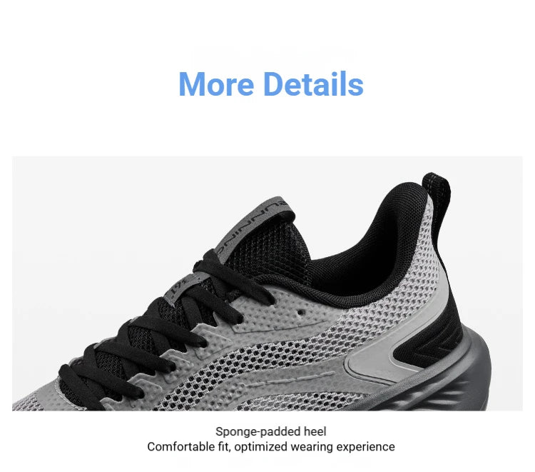 Wear-resistant Comfortable Shock Absorb Lightweight stable Breathable Male Jogging Sneakers 672612223F
