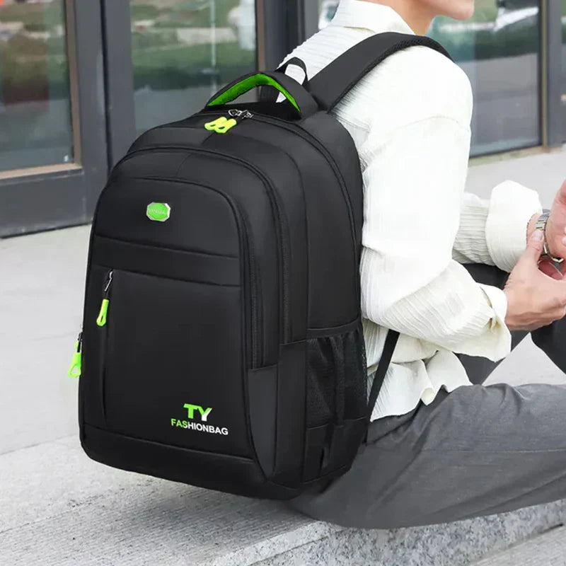 Men's and women's large-capacity trendy outdoor travel casual backpacks and schoolbags, airplane cabin backpacks