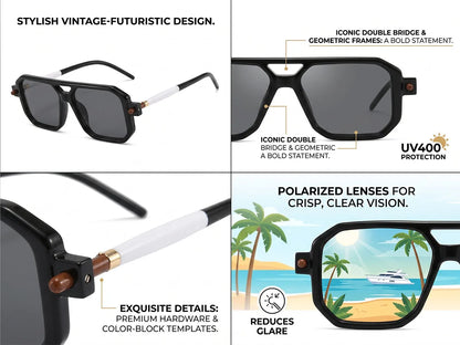 Square Sunglasses For Men Luxury UV400 Protection Sunglasses Women Trendy 2026 Vintage Retro Fashion Glasses Gafas De Sol Hombre