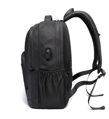 Lightweight 15.6 inch Laptop Backpack Waterproof USB Charge Port Multifunctional Travel Hiking School Bag Mochila for Men
