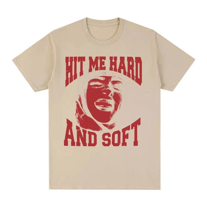 Hit Me Hard and Soft 2025 Tour T Shirt  Women Fashion Hip Hop T Shirts Harajuku CFans Giftasual Short Sleeve T-shirts