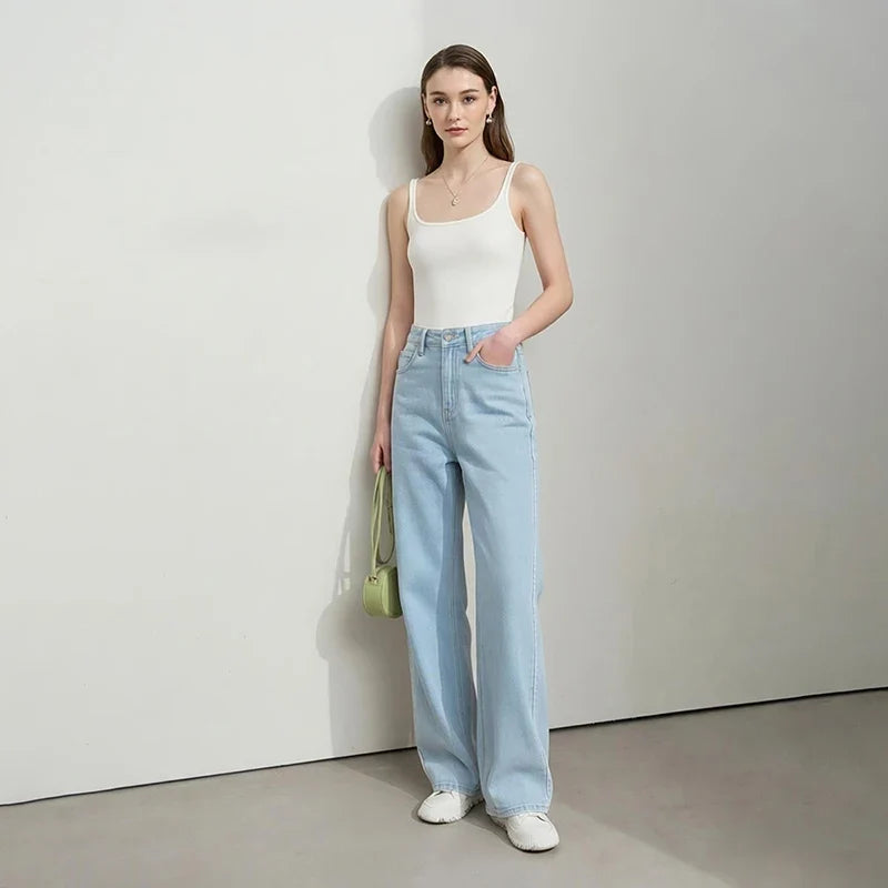 Women's Tank 2026 Summer New Solid Color Slim Fit Short Cami Square U-Neck Crop Sleeveless Layering Vest For Women 12622083