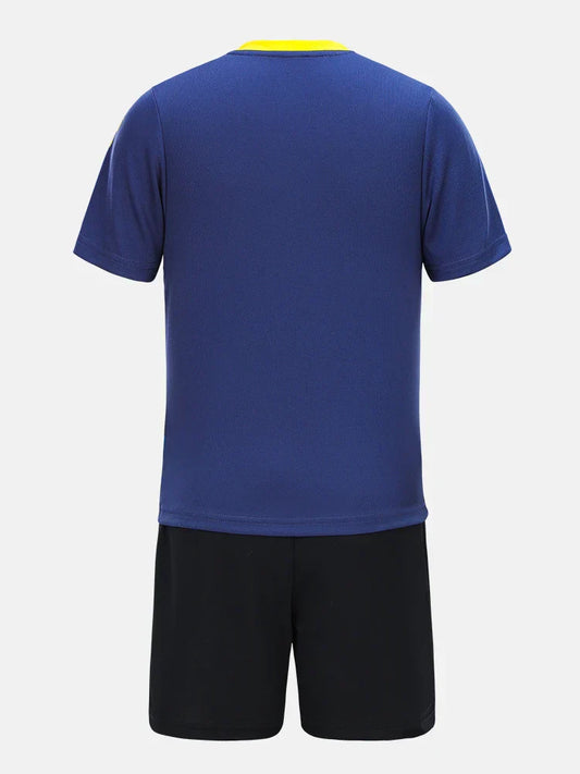 Custom Kids Soccer Jersey Goalkeeper Soccer Jerseys Team Suis Short-sleeve Training Breathable Boys football  8251ZB3003