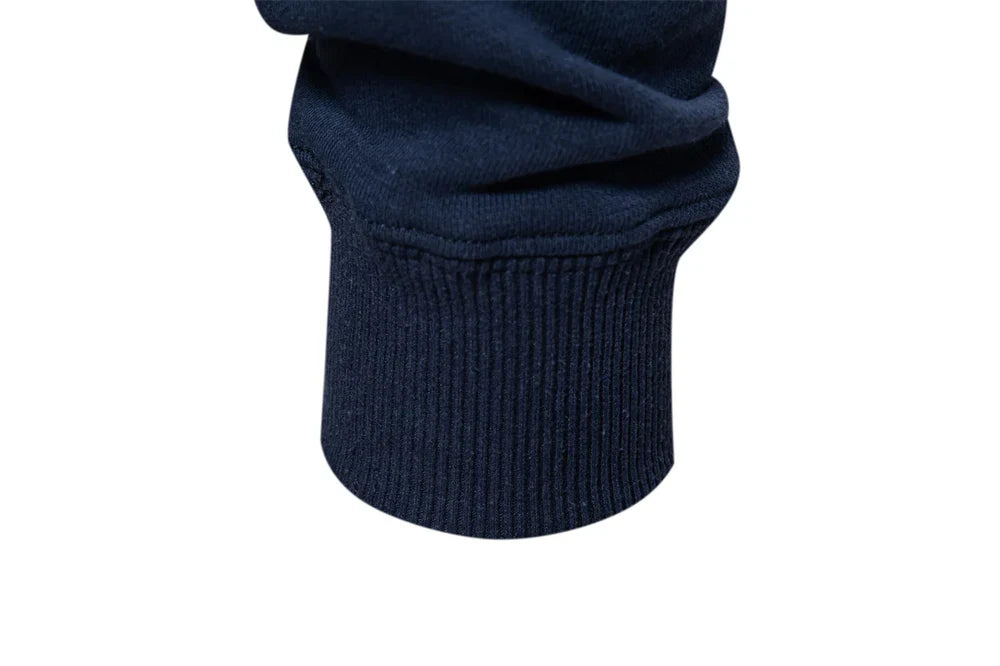 Cotton-blend Mens Crew Neck Solid Color Sweatshirts Pullover Casual Sport Sweatshirt for Men