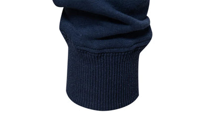 Cotton-blend Mens Crew Neck Solid Color Sweatshirts Pullover Casual Sport Sweatshirt for Men