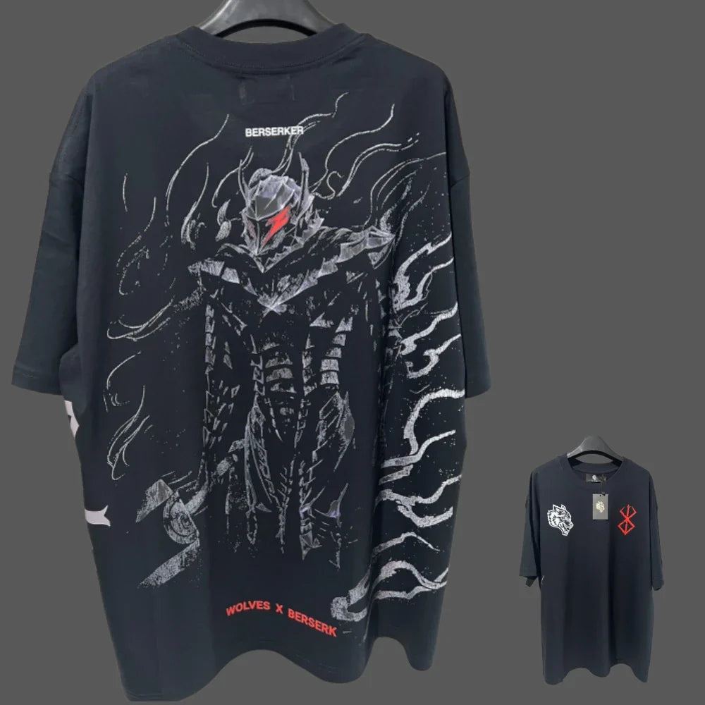 JAPAN BUSHIDO Anime Printed Men T-shirt City Fitness Training Sportswear Loose Casual Crewneck Men's T Shirts Couples Cotton Tee