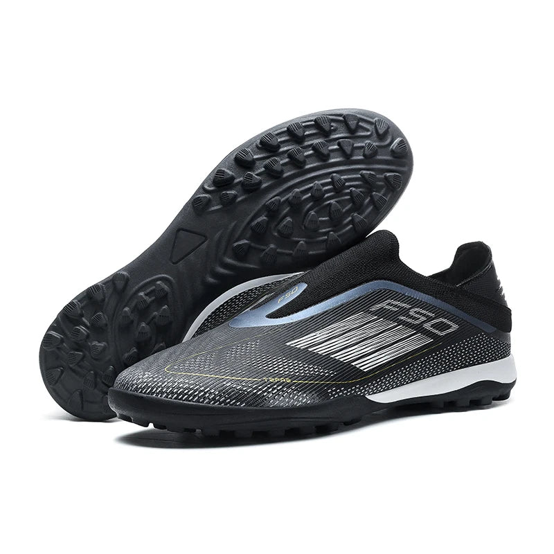 New Men Football Boots Sneakers Soccer Shoes Cleats Long Spikes Ultralight Match Breathable Indoor TF Training Drop Shipping