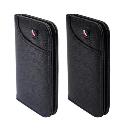 Slim Portable Credit Card Holder PU Leather Mini Wallet Super Thin Men's Short Purse Small Money Pocket Wallet