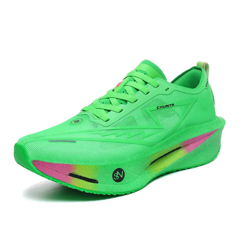 Men Running Shoes Carbon Board Marathon Speciality Sports Breathable Lightweight Women's Comfortable Athletic Sneakers
