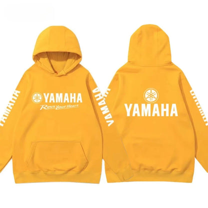 2025 Yamaha printed high-quality hoodie autumn and winter comfortable casual breathable warm men's long-sleeved sweater shirt