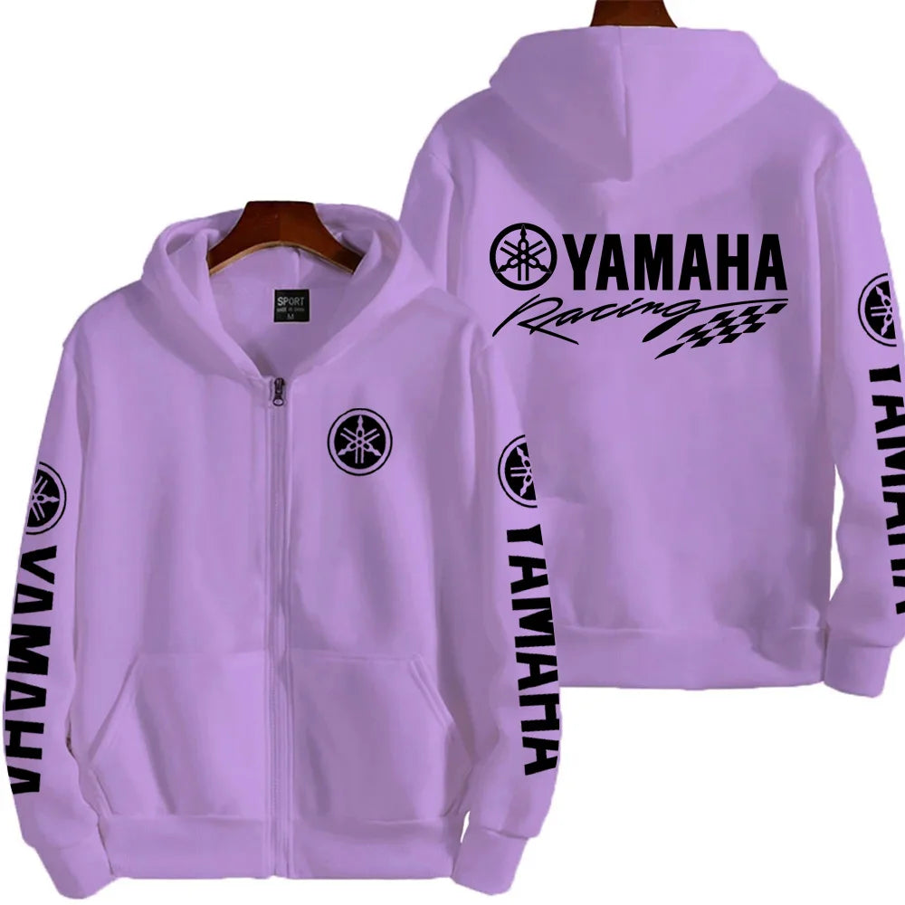 Logo Motorcycle Racing Team Men Zipper Hoodie 2026 New Fashion Women Sweatshirt Spring Autumn Sports Couple Jackets Coat