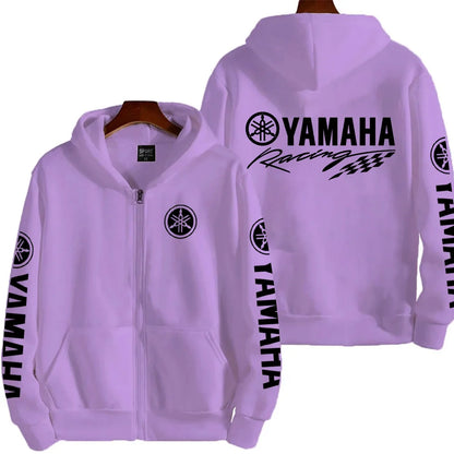 Logo Motorcycle Racing Team Men Zipper Hoodie 2026 New Fashion Women Sweatshirt Spring Autumn Sports Couple Jackets Coat