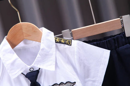 New Summer Baby Clothes Suit Children Boys Fashion Shirt Shorts 2Pcs/Sets Kids Outfits Toddler Casual Costume Infant Tracksuits