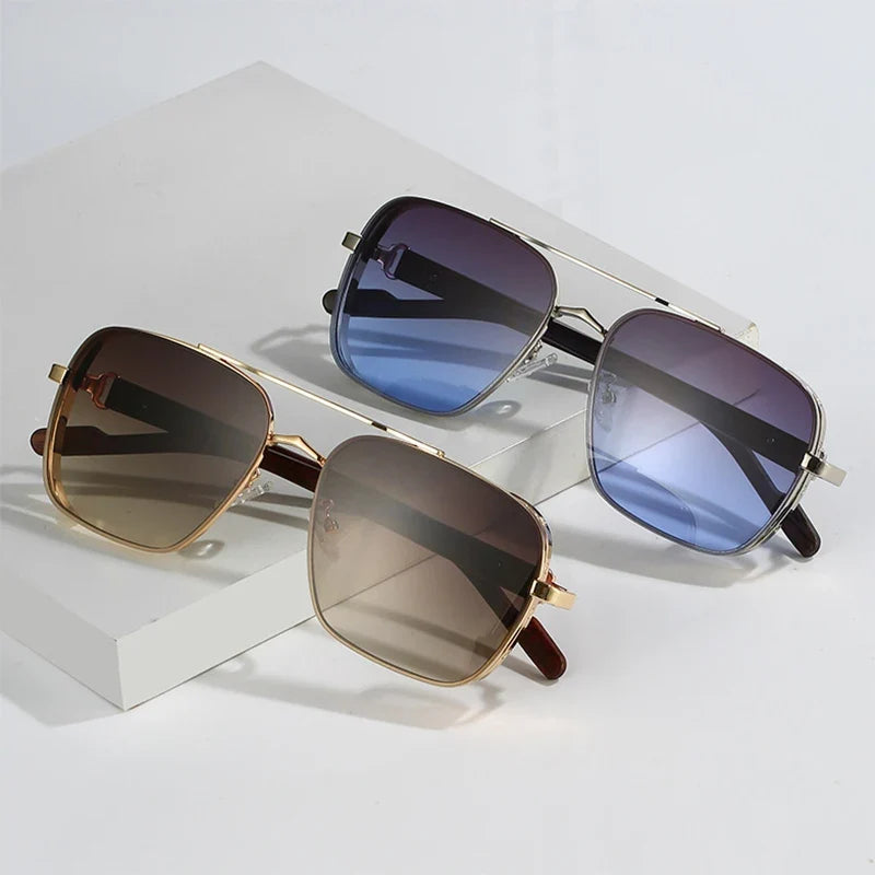 2023 Square Sunglasses For Men Vintage Luxury Fashion Glasses Sunglasses Women Trending Dropshipping Sonnenbrille Gafas De Sol