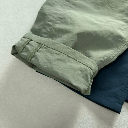Spring 2026 Outdoor Lightweight Quick Dry Cargo Pants Multiple Pockets City Casual Style Polyester Fiber Straight Leg