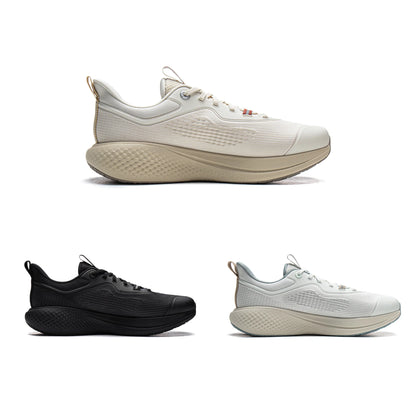 Men's SOFT GO 3 Lifestyle Shoes COMFOAM Reflective Leisure Slip-on Walking Shoes LiNing Stylish Sneakers AGLW001
