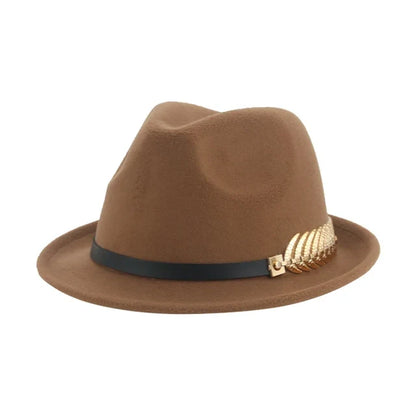 Hats for Women Fedora Winter Cowboy Hat Top Wool Khaki Green Black Jazz Caps Gentlemen Hats for Men Pamelas Y Tocados Para Bodas