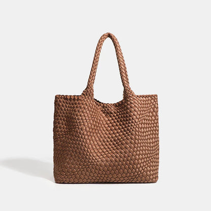 Women's bag Premium Handwoven Nylon Shoulder Bag with Luxurious Finish Women Shoulder Bags
