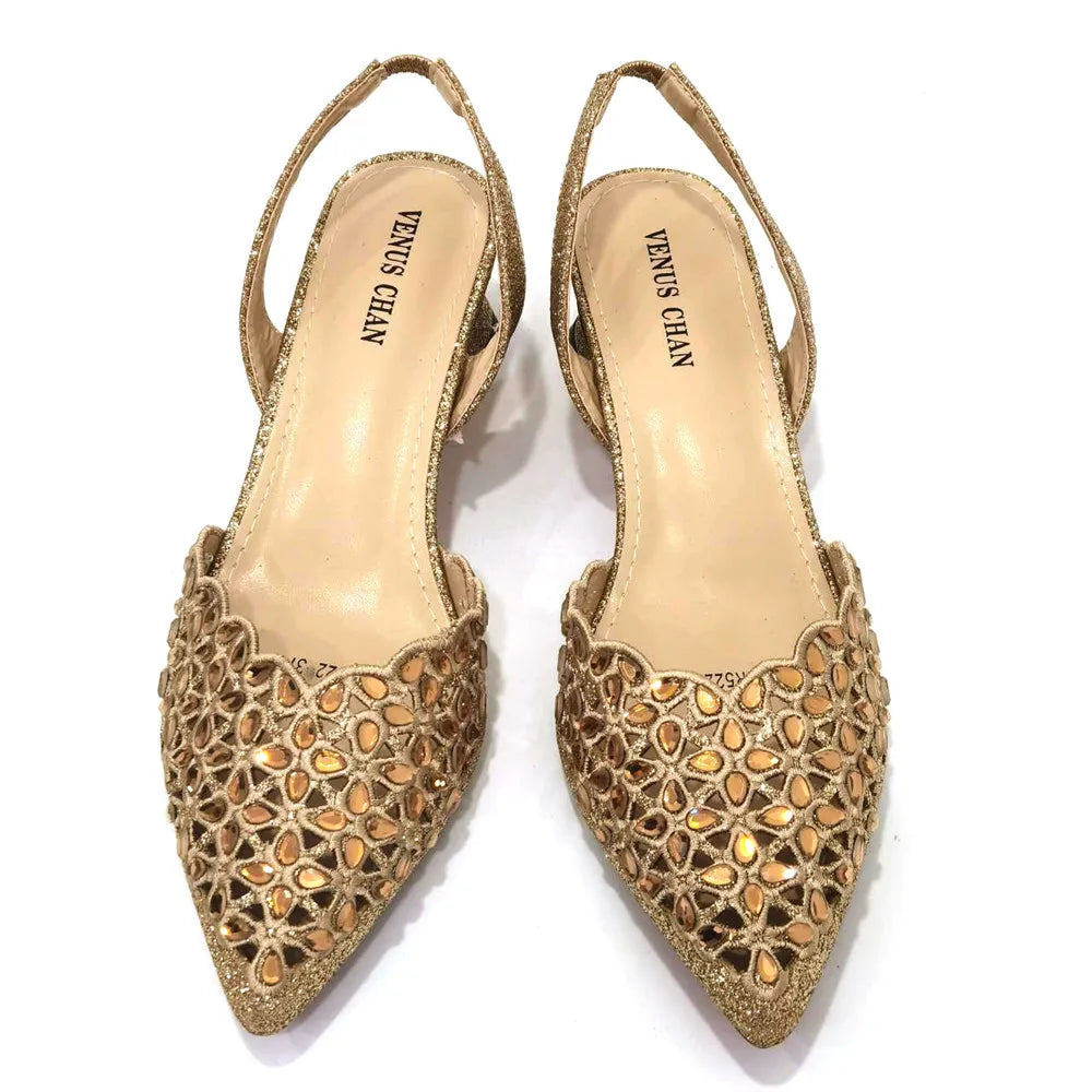 2023 Royal Blue Noble Three-Dimensional Bag With Elegant High Heels Shoes Italian Popular Design African Ladies Shoes Bag Set