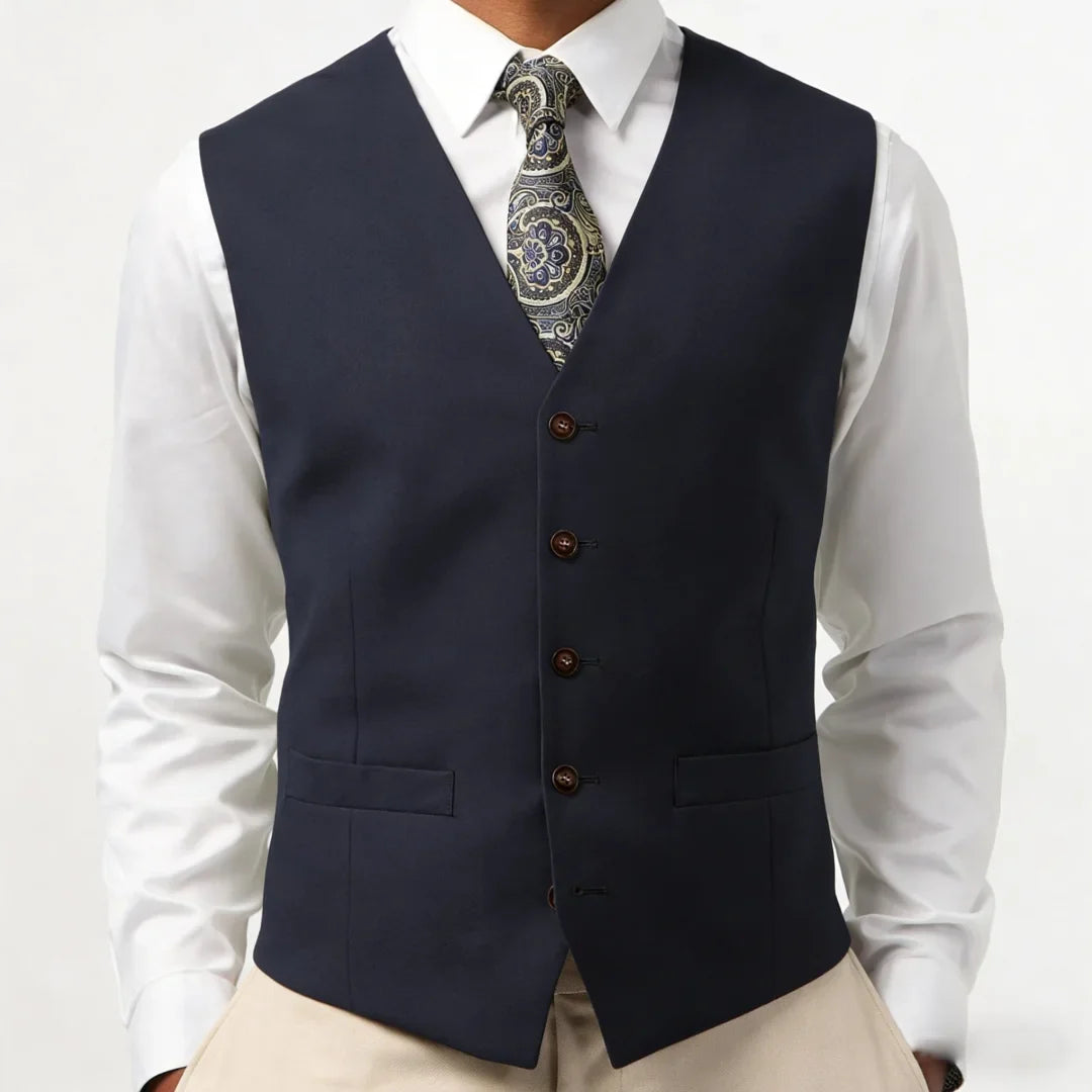 Men Vest Beige Single Button V Neck Solid Waistcoat For Wedding Birthday Banquet Party Business Work Daily Casual Men Suit Vest