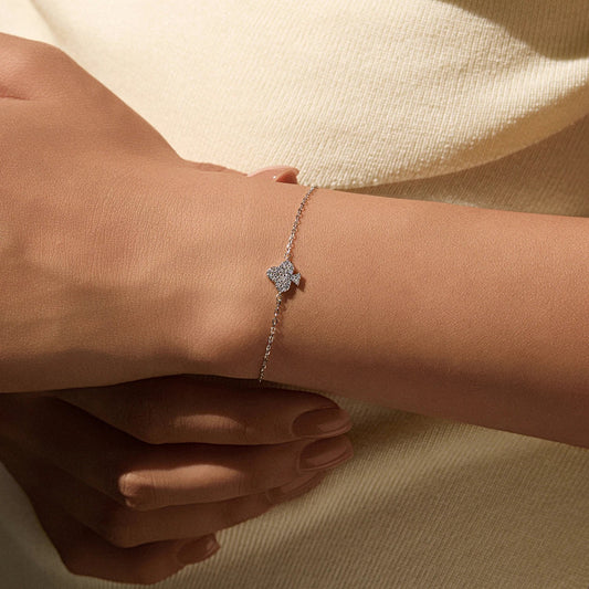 Bracelet tendance en argent sterling 925 avec chaîne à maillons, moissanite couleur D, pour femmes, idéal pour le quotidien et les clubs, bijoux fins, cadeaux