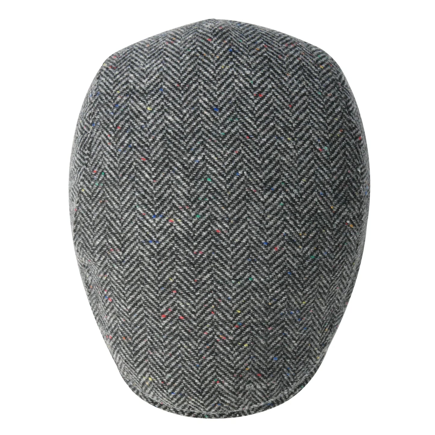 Men's Herringbone Flat Ivy Newsboy Hat Wool Blend Gatsby Cabbie Cap Winter Outdoor Hunting Cap