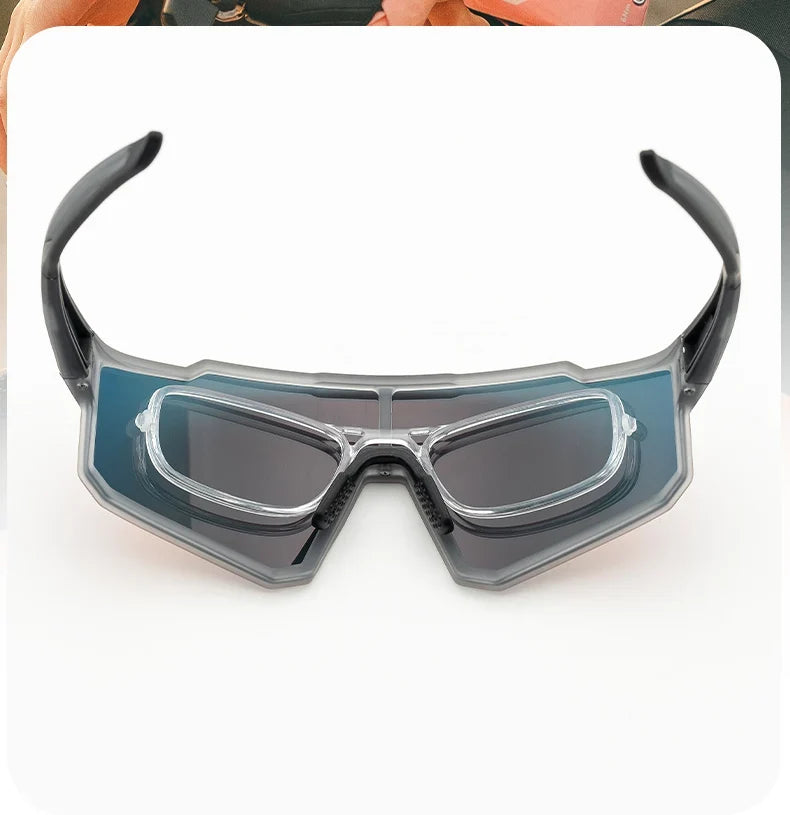 Polarized Photochromic Glasses Cycling Sunglasses Outdoor Sports UV400 MTB Road Women Men Bicycle Goggles Adjustable