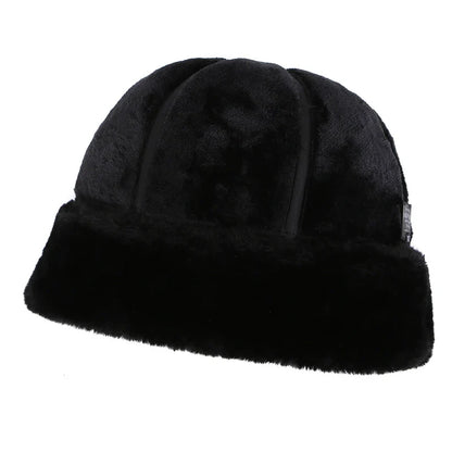 Brand New Style 2026 Retro Cowhide Bomber Hat Winter Keep Warm Caps Men Women Real Leather Cap Thick Velvet Dad Hat Leather Hat