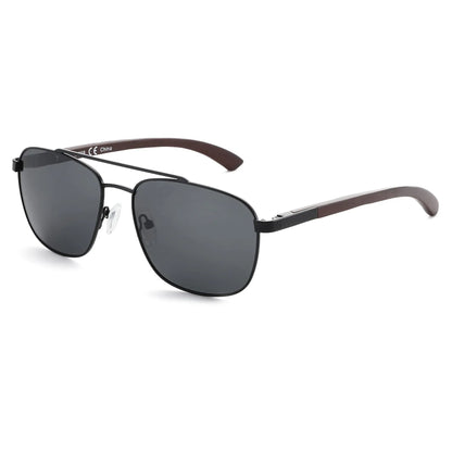 2026 Wood Polarized Sunglasses for Men100% UV Protection Fishing Driving Golf Shade Sun Glasses