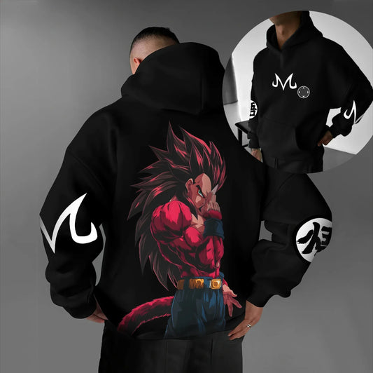 Dragon Ball Super Saiyan 4 Vegeta  Men's and Women's Summer Fashion Street Casual Loose T-Shirt, Hoodie, Shorts and Sweatpants