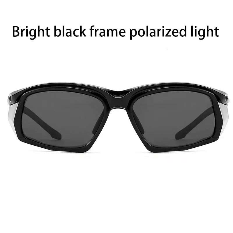 Sports Running Sunglasses Men Mountaineering Wind  Sand TR90 Polarized Sunglasses Safety Eyewear Customizable Prescription