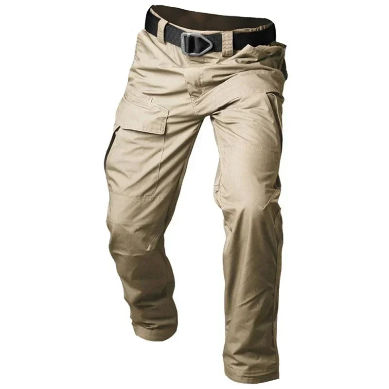 2026 City Tactical Cargo Pants Men Hiking   Hunting Pants Cotton Multi-pocket Stretch Flexible Man Casual Trousers
