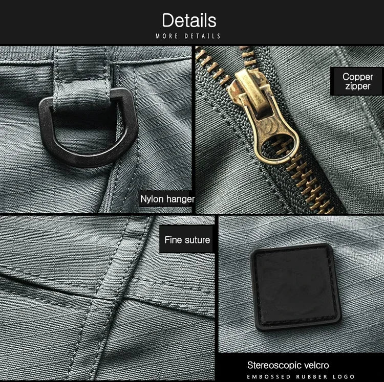 Outdoor Waterproof Quick Dry Stalker Slim Tactical Pants Spring Autumn Training Climbing Breathable Long Cargo Trousers Overalls
