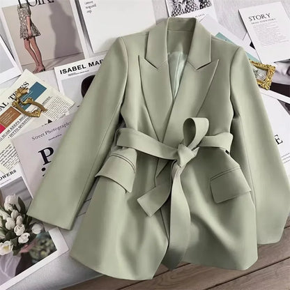 Blazer for Women Spring Autumn New in Outer Wears Office Lady Fashion Blazers Loose Fit  Women Clothing Coats Women's Jacket