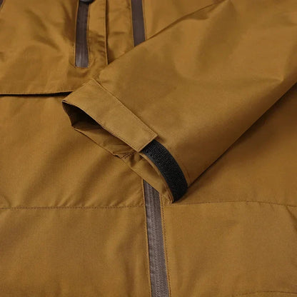 Men's Waterproof Running Jacket Caramel Women Windproof Windbreaker Hiking Camping Cycling Trekking Jogging Jackets