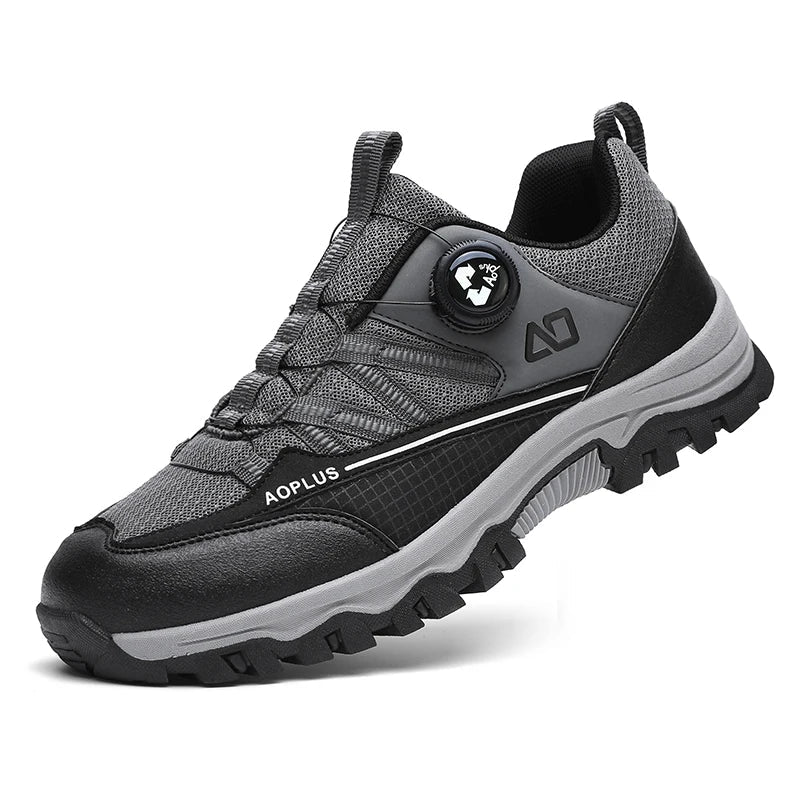New Fashionable Hiking shoes, Outdoor Men's Walking shoes, Travel Hiking shoes - Comfortable and Breathable, Large size 10