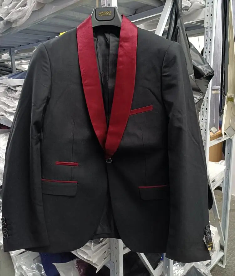 2026 Men's Skinny Terno Masculino, Formal Slim Fit Tuxedo Prom Suit / Male Groom Wedding Blazers High Quality Dress Jacket Coat