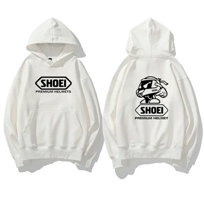 2026 New Men's Fashion Motorcycle Culture Hoodie Autumn Winter Long Sleeve Sweatshirt High Quality Comfortable Casual Top