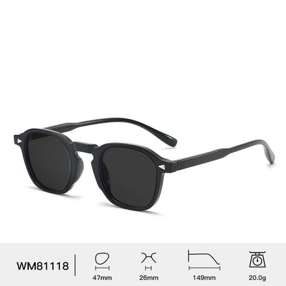 Designer Classic New Fashion 2025 Luxury Vintage Custom Logo Oval Shades Retro Myopia Sunglasses Women Men Solar Gafas