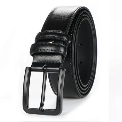 men's leather pin buckle casual retro leather belt youth jeans belt, Father's Day Gift