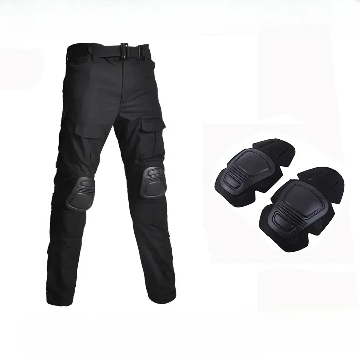 2025 Outdoor Combat Pants +Knee Pads Men Tactical Hunting Pant Camo Pants Quick Dry Sport Multi-pocket Clothes Wear Resistant