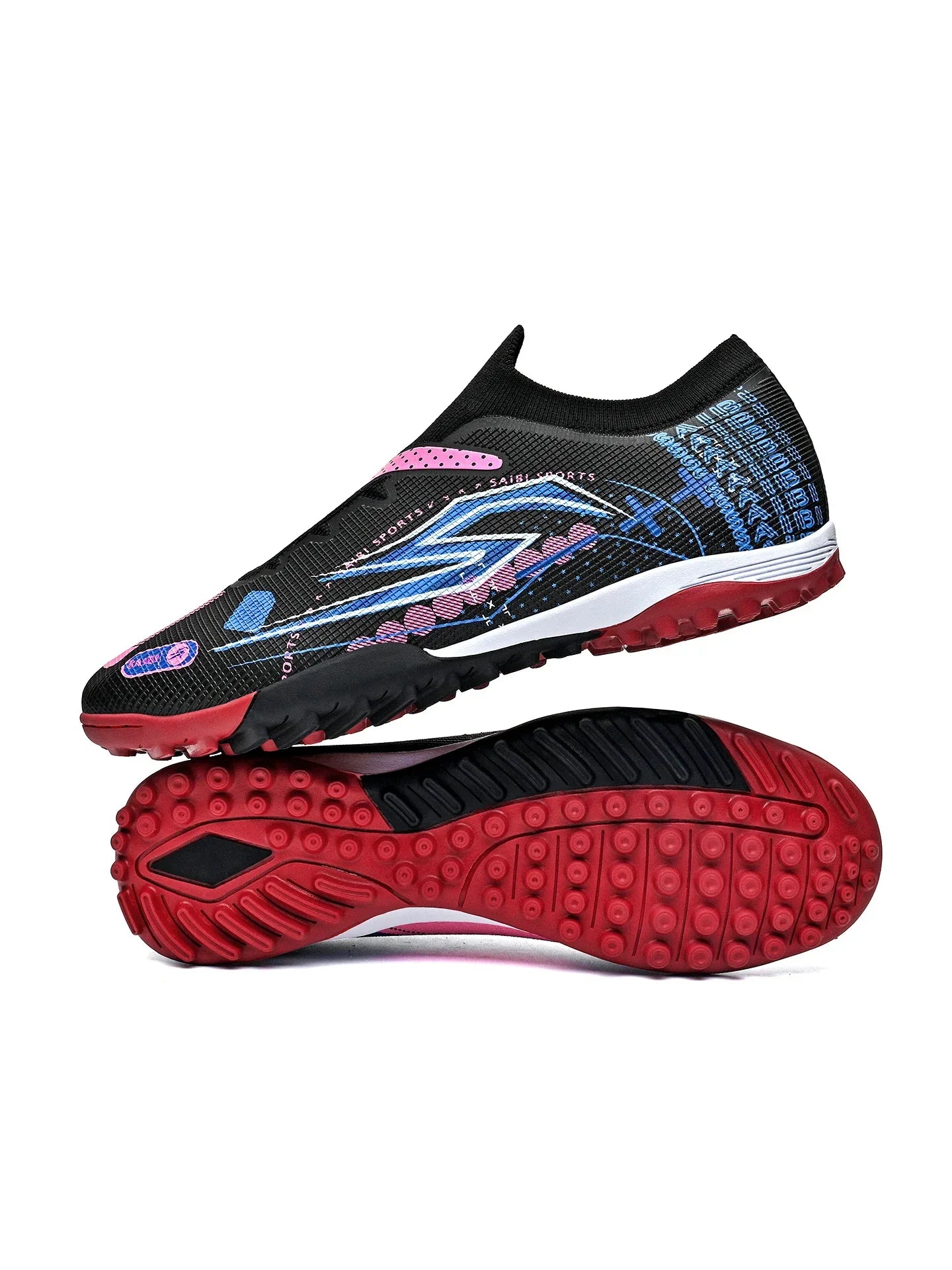 Athletic TF Turf Soccer cleats PU Fabric Skin-friendly Upper Rubber Non-slip Sole Reliable Quality Training Footwear